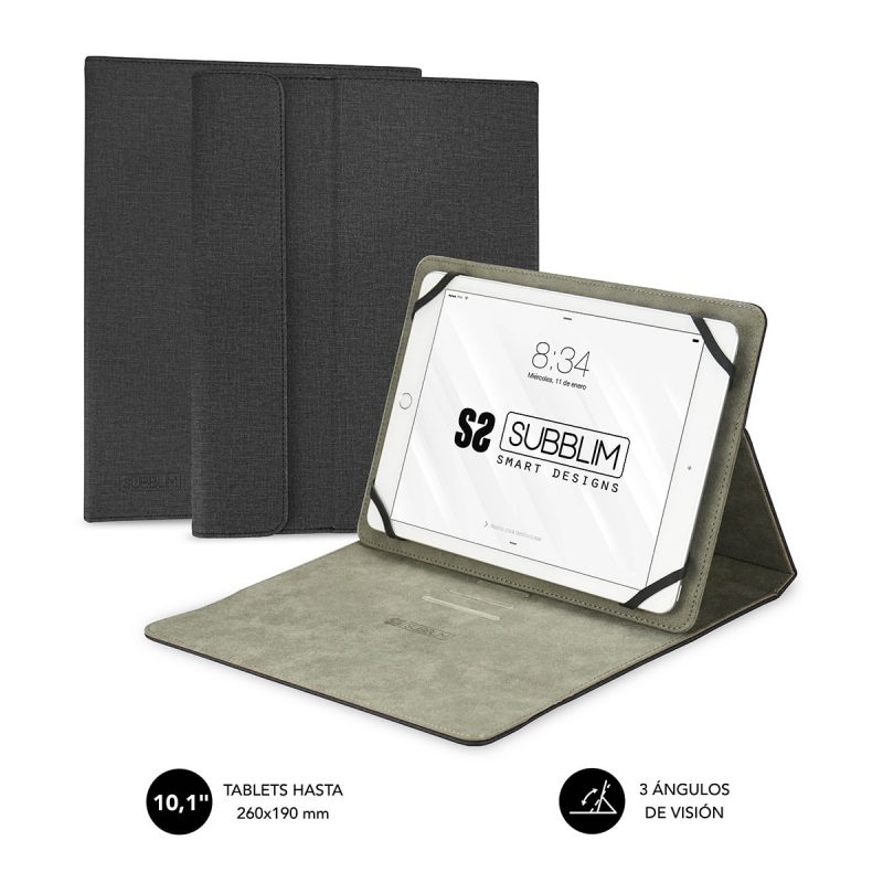 ✅ Funda Tablet Clever Stand Tablet Case 9,6″-11″ Black