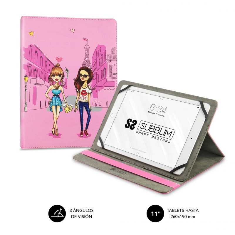 ✅ Funda Tablet Universal Trendy Case Girls 9,6″-11″