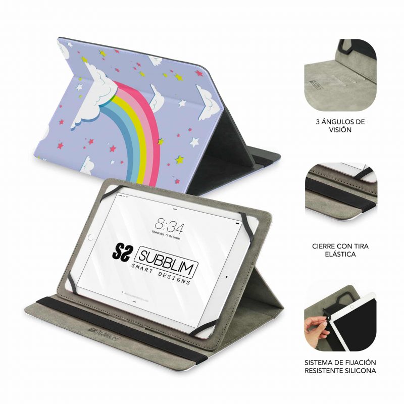 ✅ Funda Tablet Universal Trendy Case Unicorn 9,6″-11″