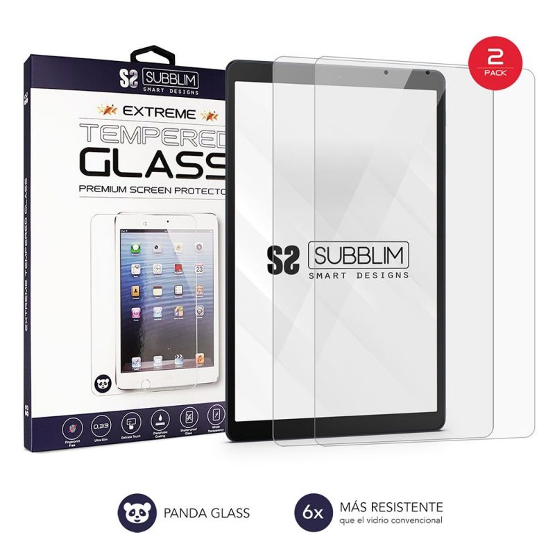 ✅ Pack 2x Extreme Tempered Glass Samsung Tab A 2019