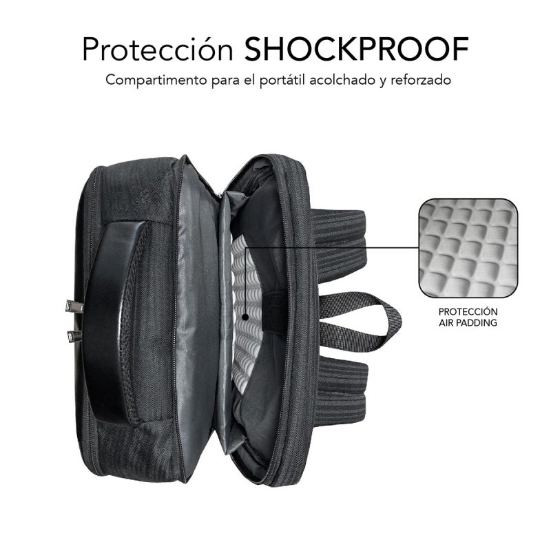✅ MOCHILA DE NEGOCIOS BUSINESS V2 ap backpack 16" Black